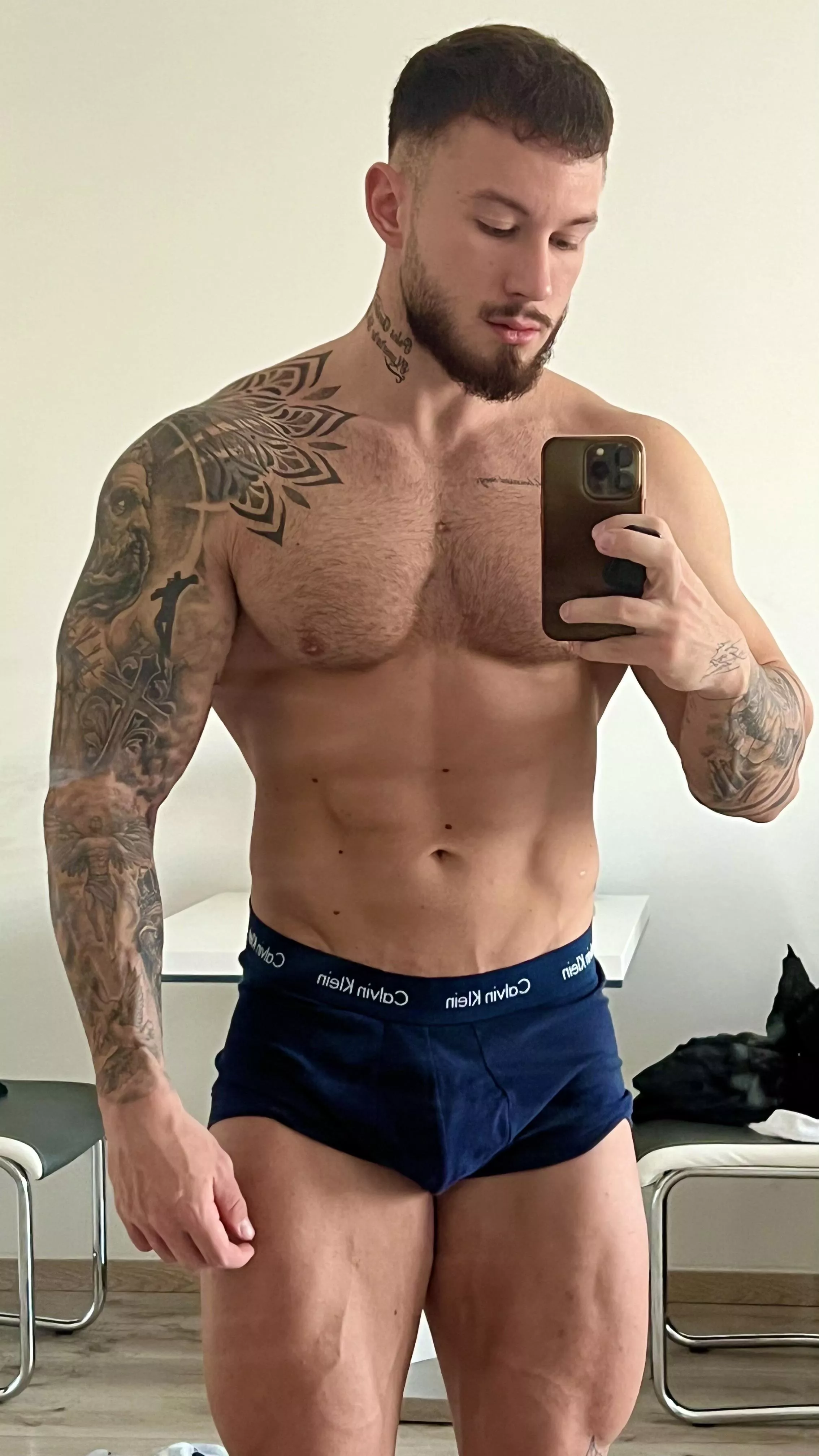 Should have pulled it lower to show my V line better. posted by Key_Relationship2460