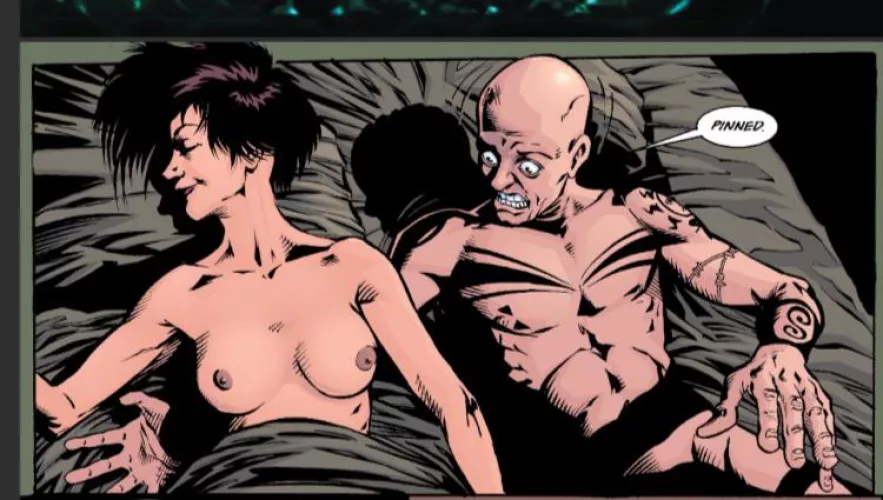 Transmetropolitan, issue 17. Art by Darick Robertson by Santylvania