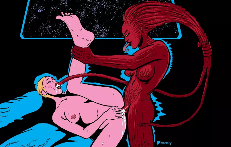 Girl vs ALIEN by smut_terror by smut_terror