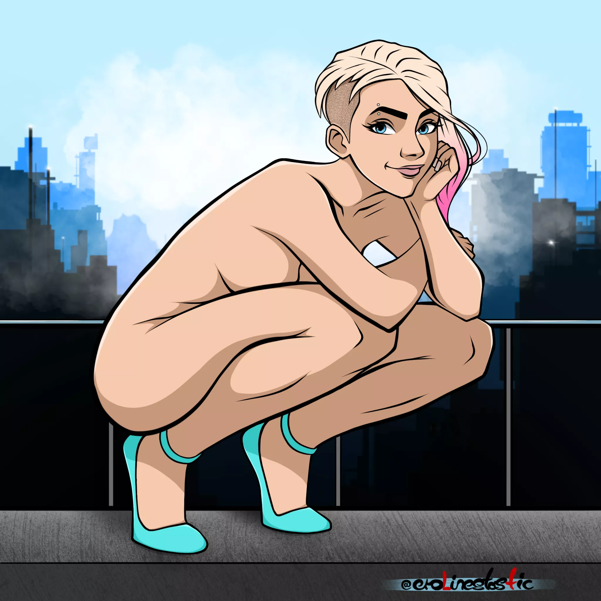 Gwen Stacy (erolinestastic) [Marvel] posted by eroLinesTastic