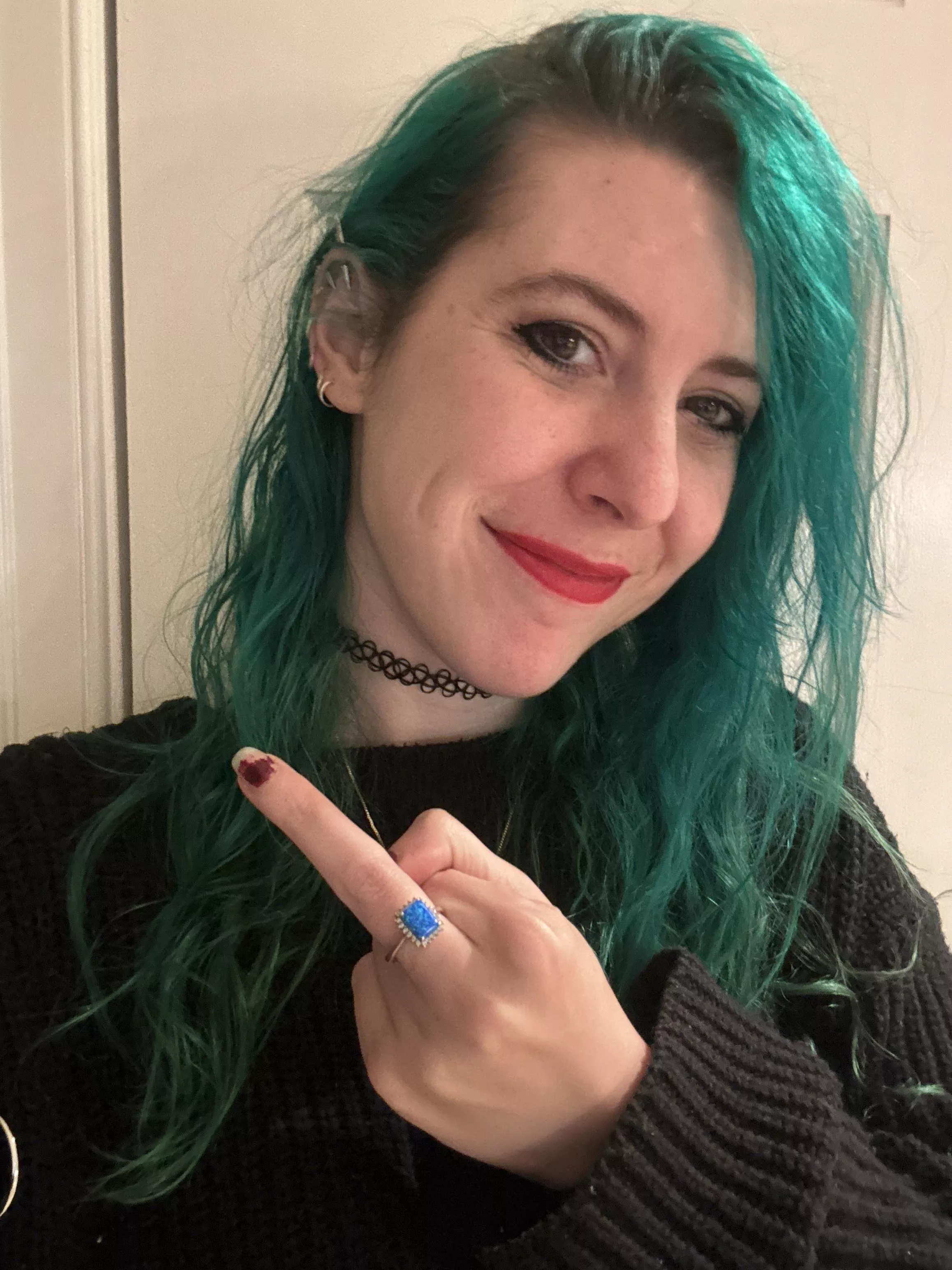 Holiday flip off posted by sirenskiss3