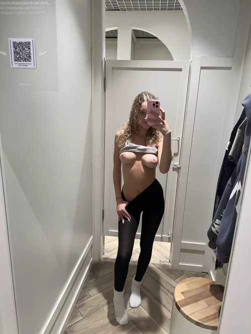 I love taking hot photos in fitting rooms it's always very hot  by WoodsKatrina