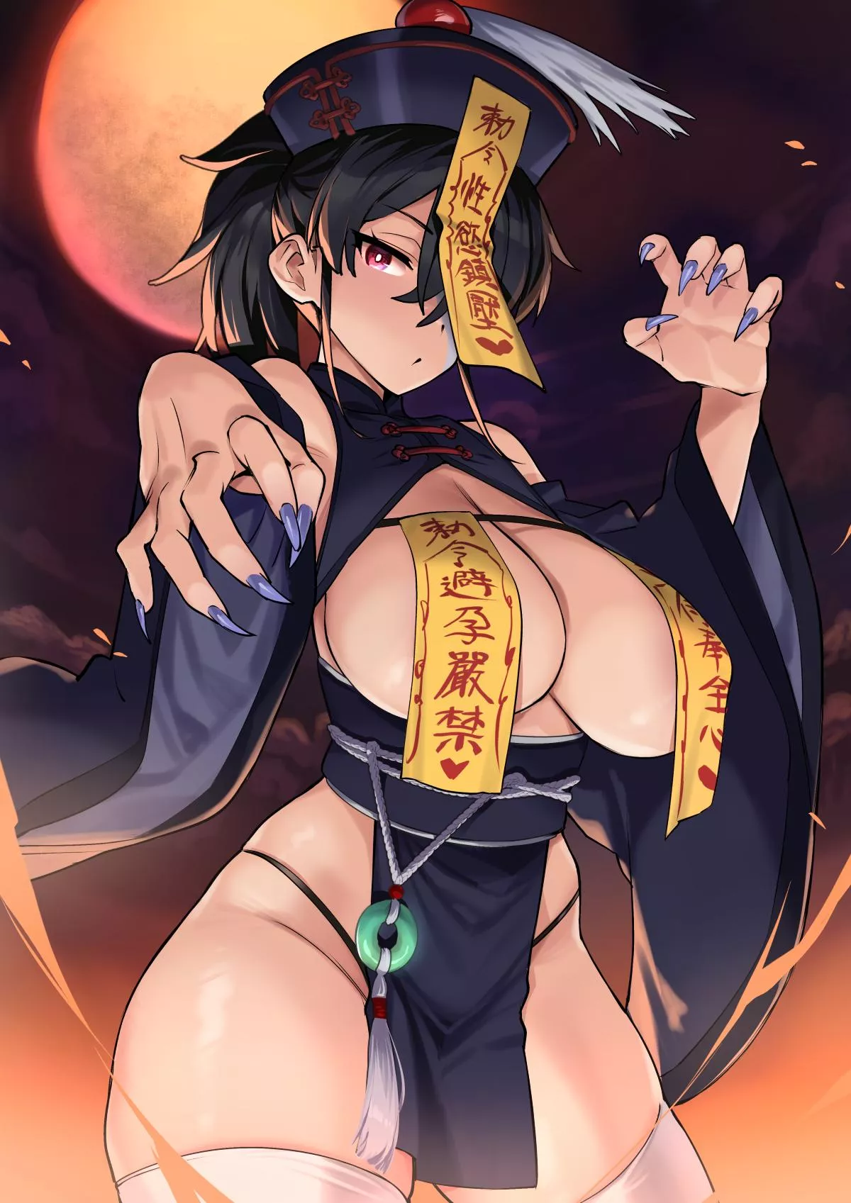 lewd jiangshi [original] posted by Zewen_Senpai