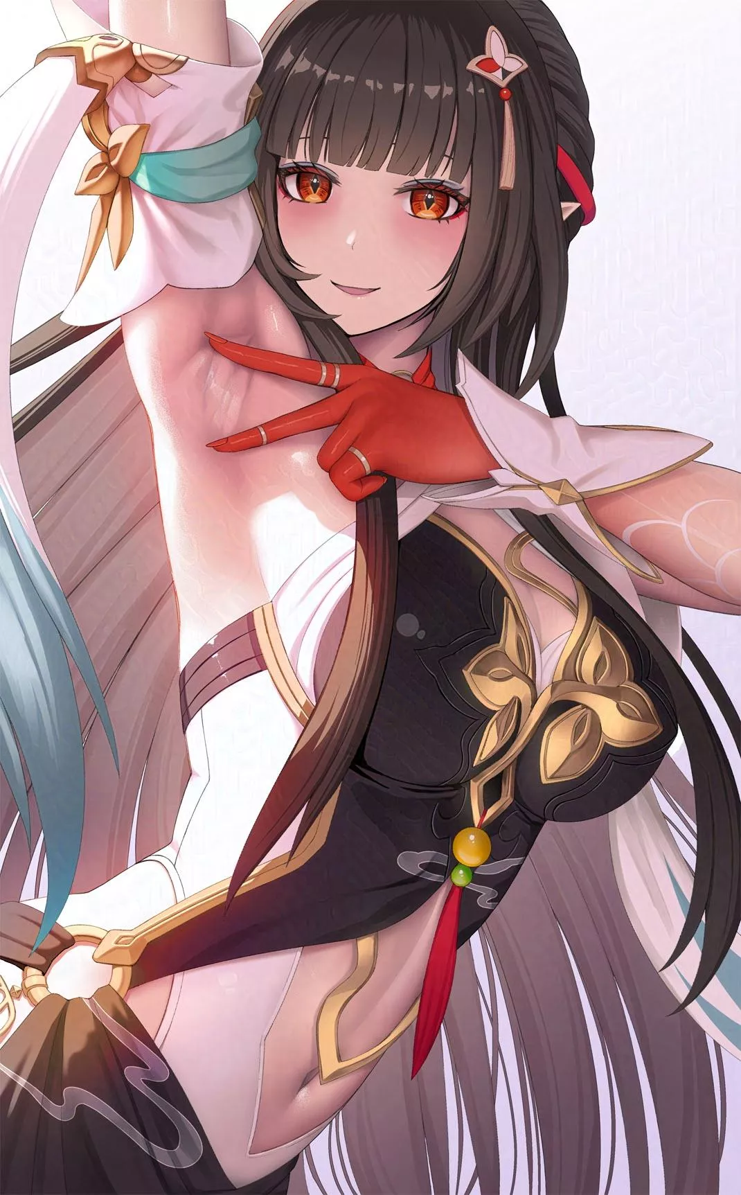 Lingsha (Akanomurasaki) [Honkai Star Rail] posted by TheRoySez