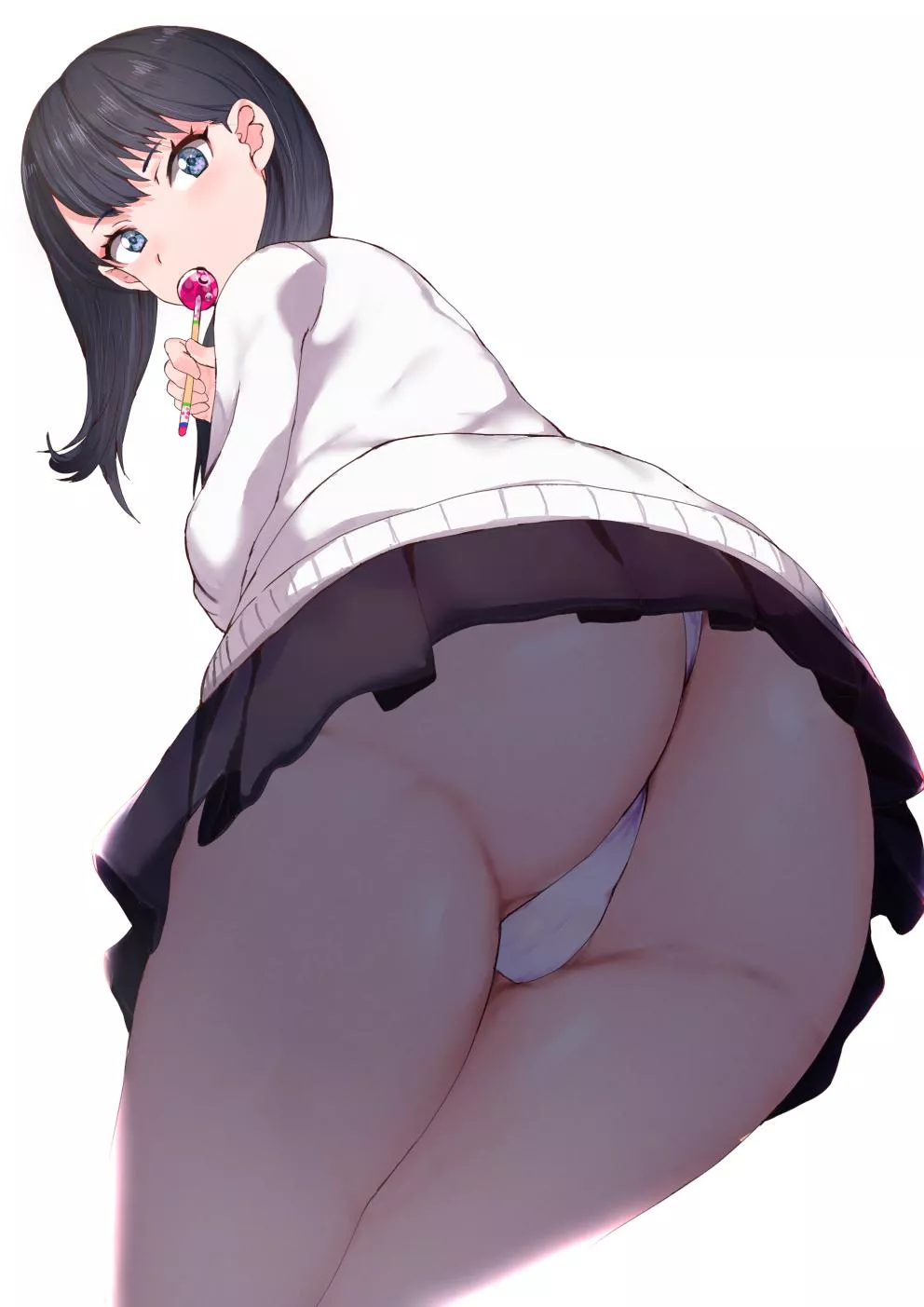 Rikka's upskirt posted by LafterMastr