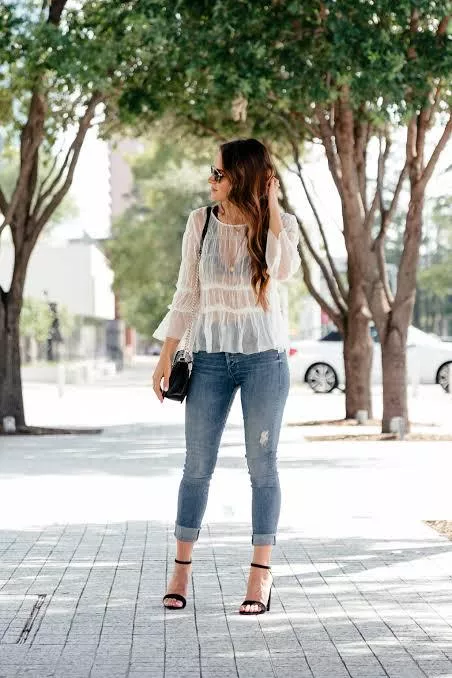 Sheer top contrast posted by Throwawayaccount-8