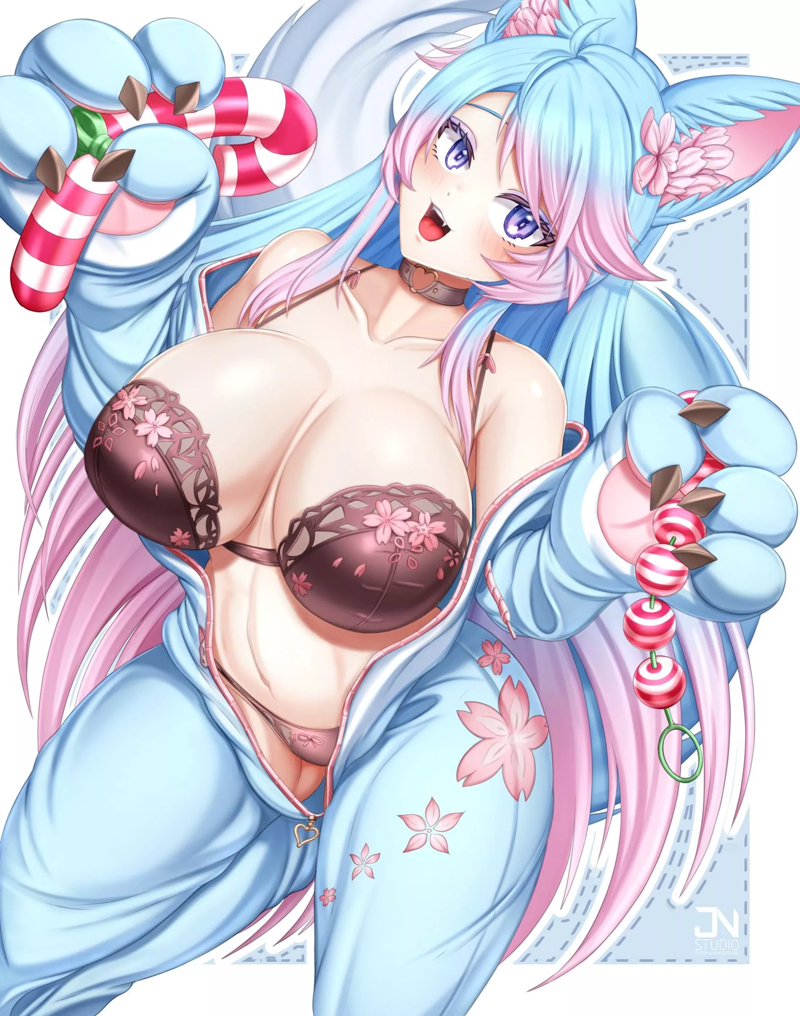 Silvervale prepared for christmas! (@jnstudi) posted by JnStudio