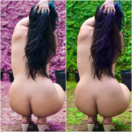 Soft Pink or Bold Green by meeragill