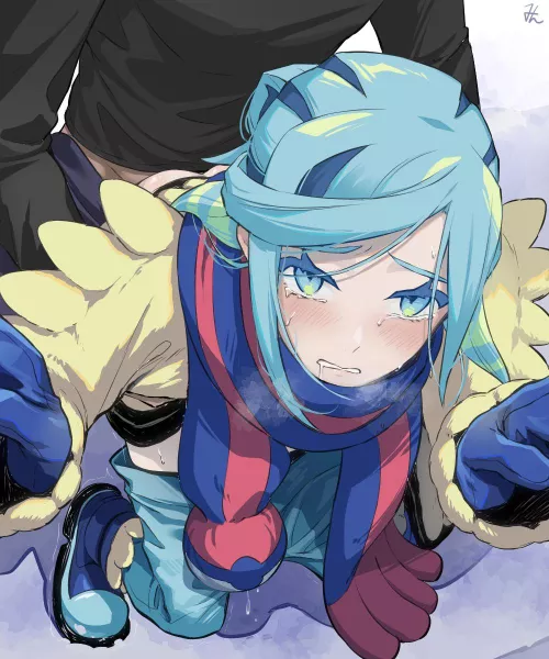 Warming up in the snow by Mauu_44