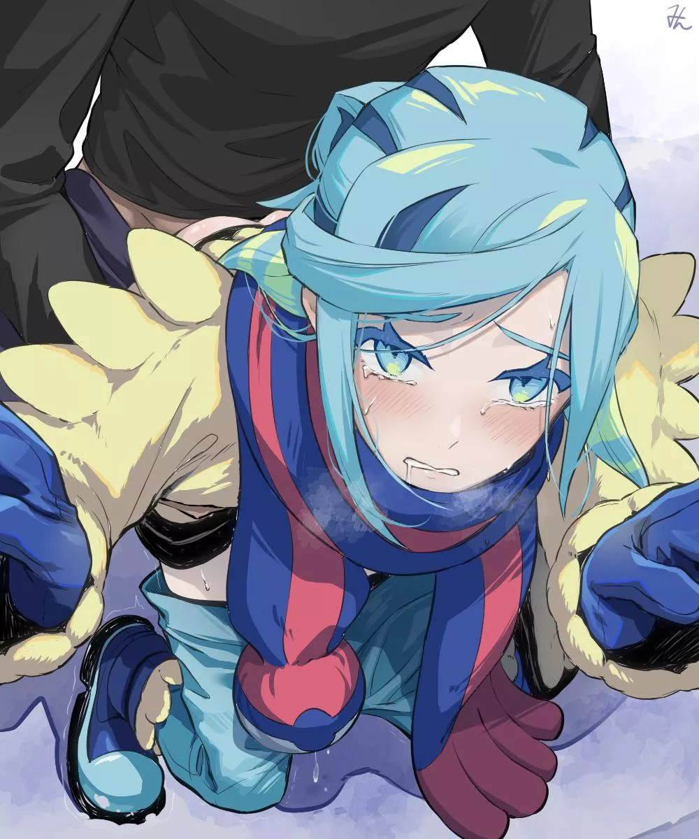 Warming up in the snow posted by Mauu_44