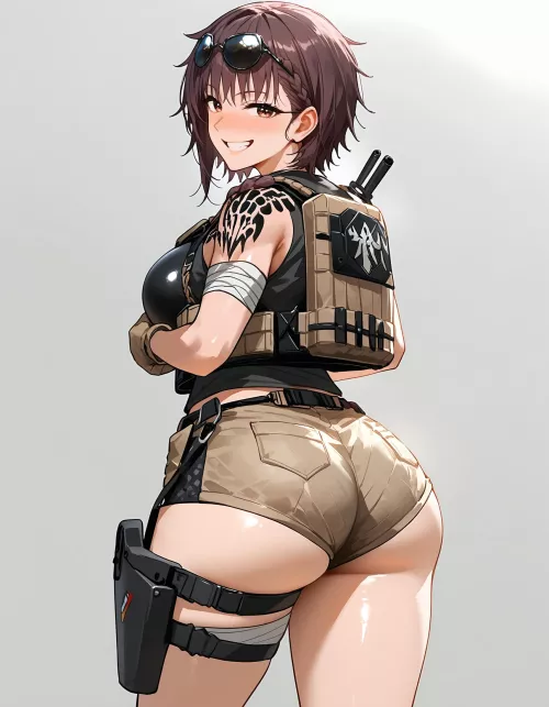 Delta from Nikke by Hillvegxn