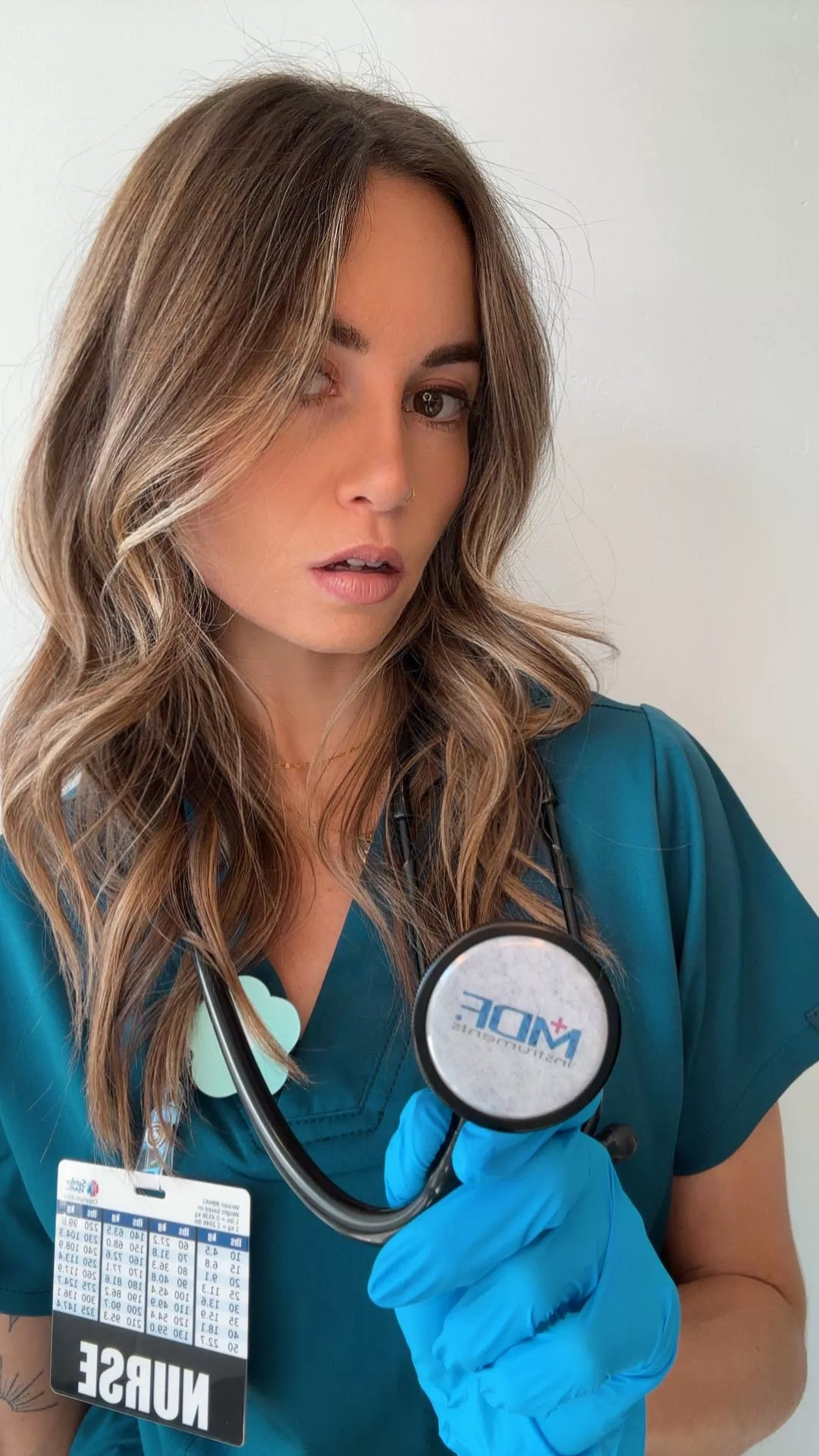 If I'm your Nurse 👩‍⚕️ Would you let me take care of you?🥰 posted by nursemiamonroe
