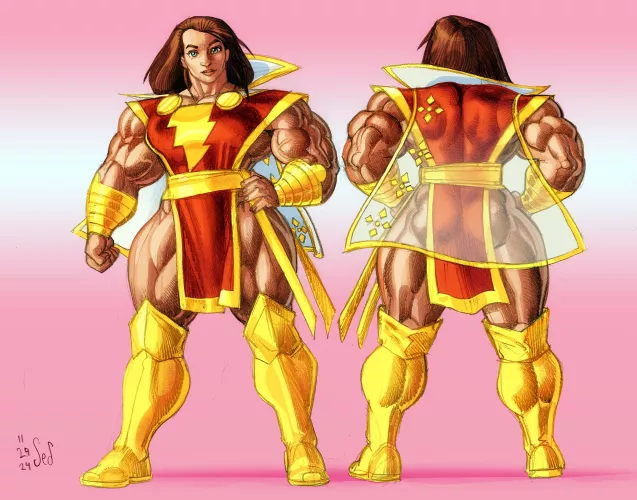 Mary Marvel [@jebriodo] by TheTMoneyMan