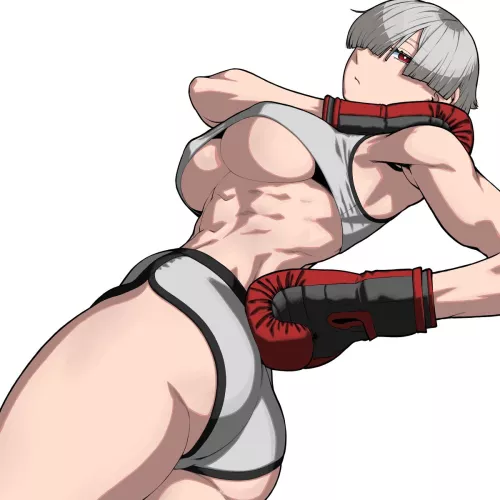 Nazna the Boxer (Usada) [Original] by Throwawheylmao