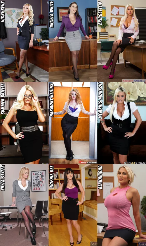 Office 3: Who's the best looking supervisor? by throwawayadhoc