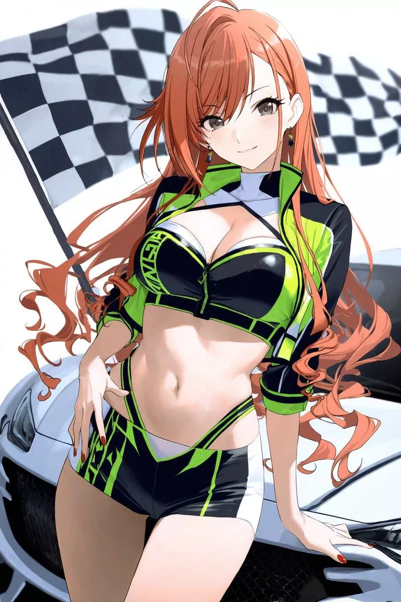 Race Queen Natsuha Arisugawa  posted by CheetahSperm18