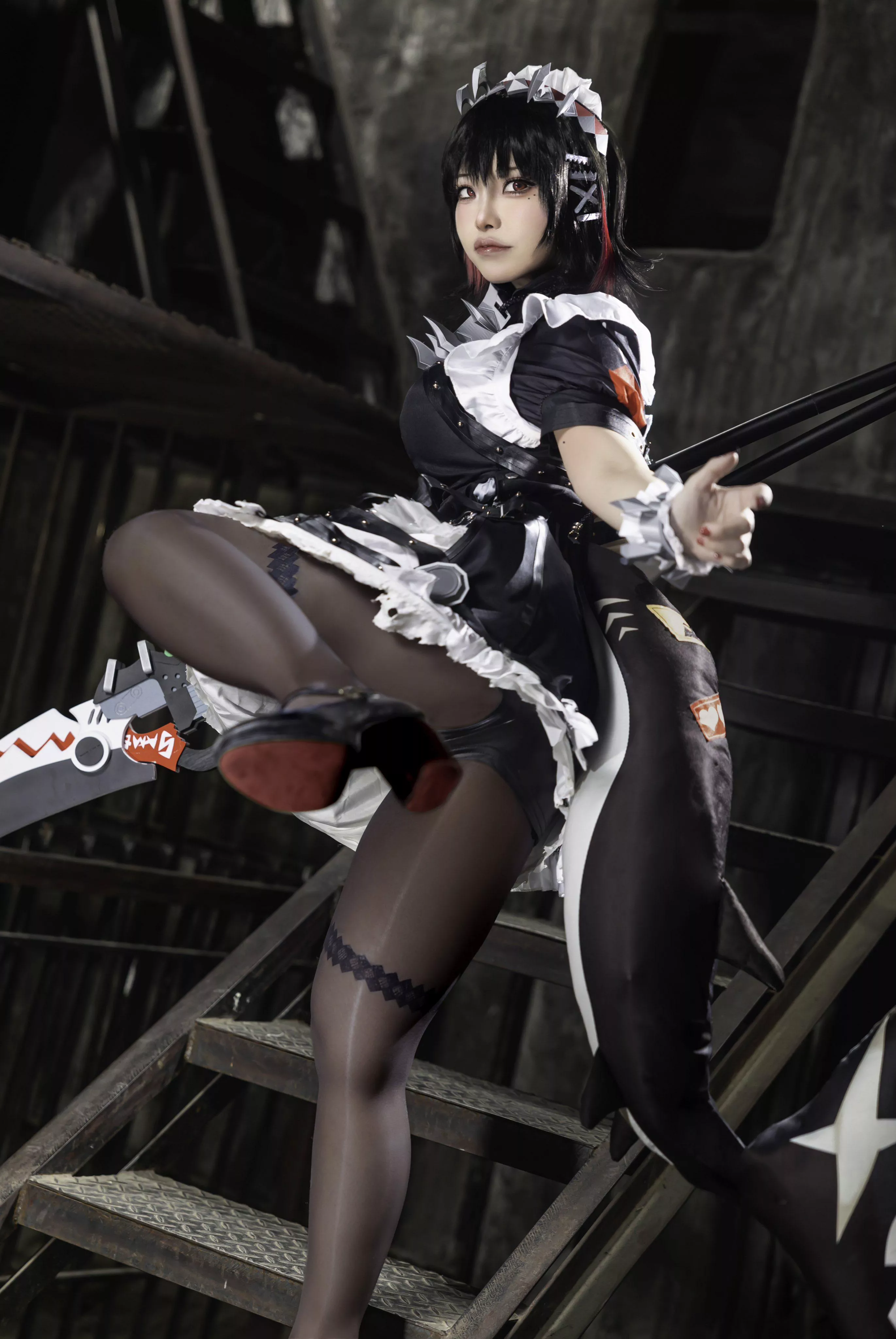 @sayaaaa_owo Zenless Zone Zero Ellen Joe Cute Pose Cosplay posted by Pwnagepancakes