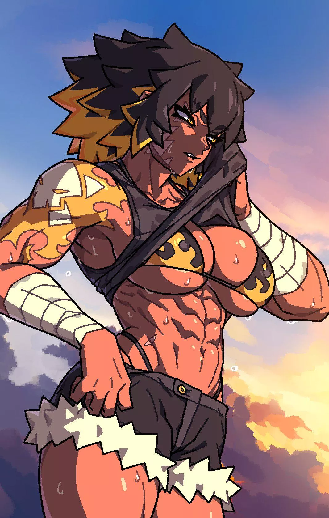 Sweaty Hellhound (Ponaners) [Aniwars] posted by Throwawheylmao