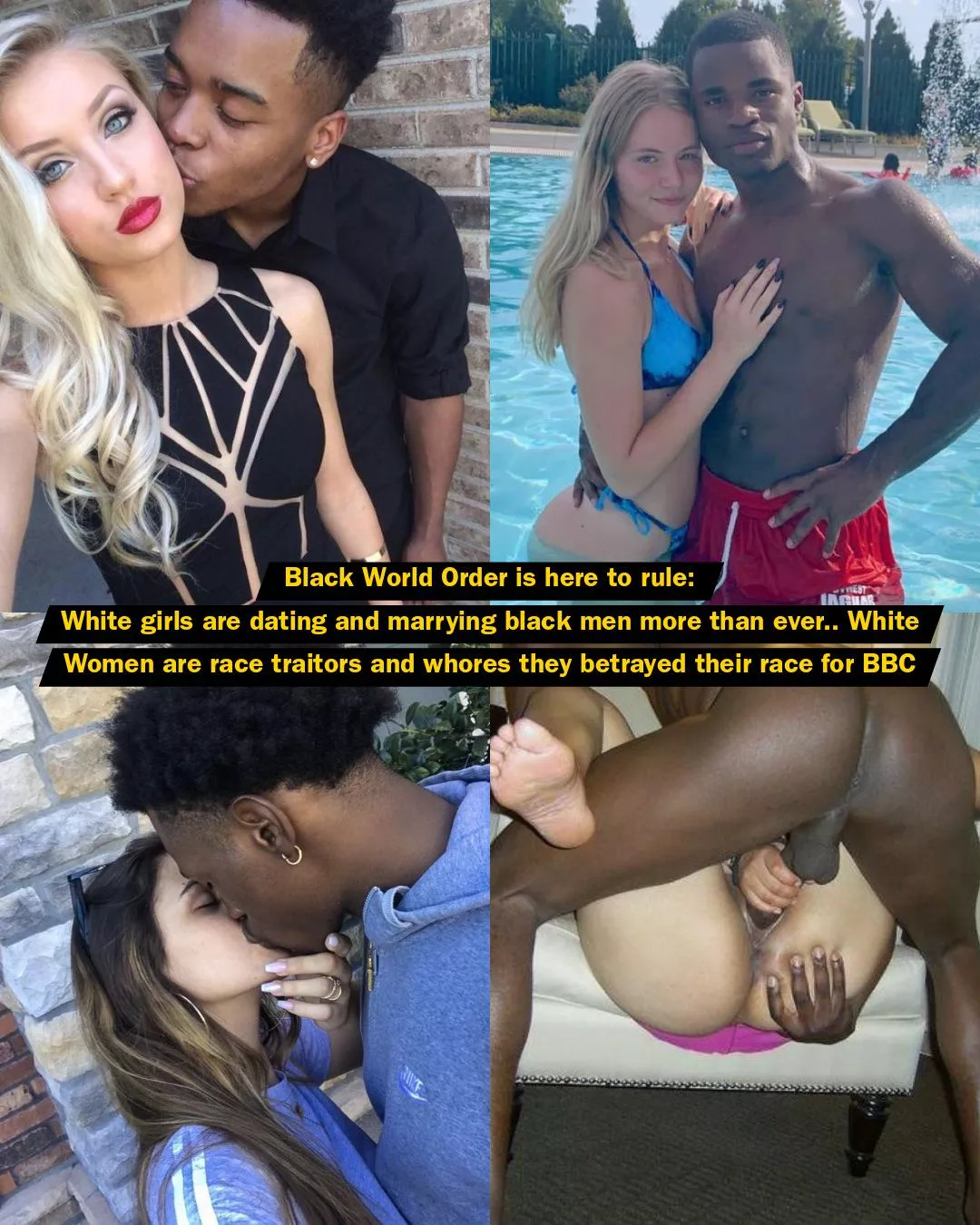 We're witnessing the great replacement in front of our eyes and white women are helping the superior black race posted by NoSpecialist8331