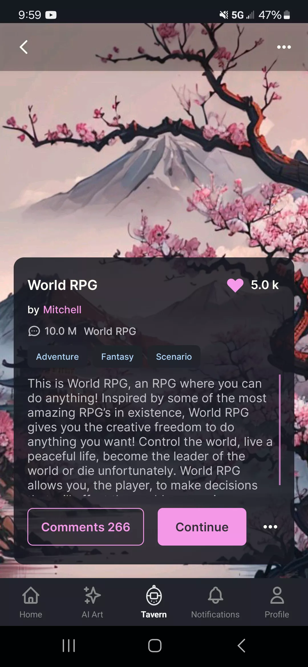 World RPG: Ten million users! posted by MrDiamondOre