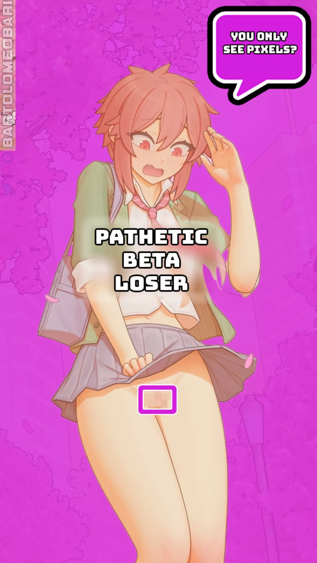 you only see pixels? posted by paulbluejeans2