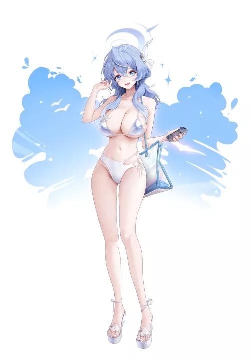 Ako Amau [Blue Archive] by CheetahSperm18