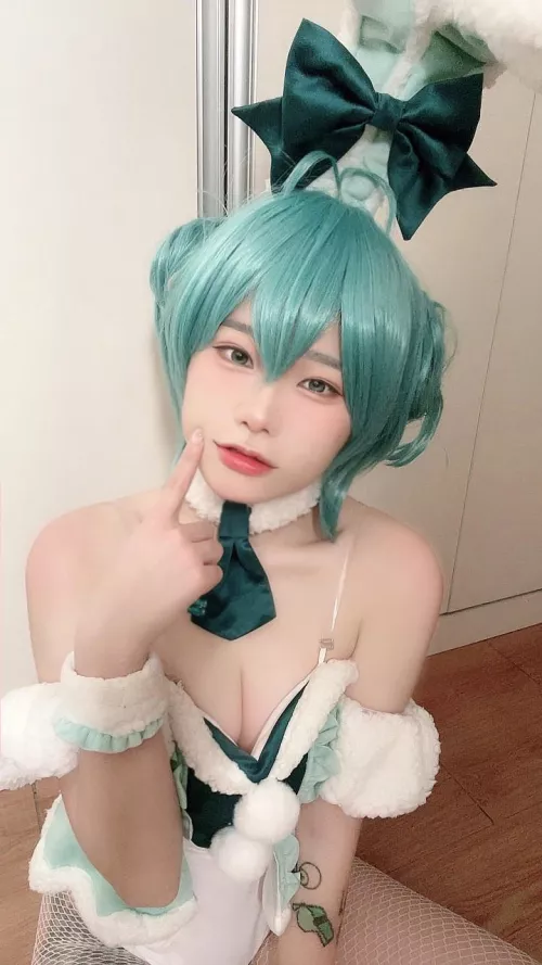 bunny with a cleavage by WanderlustQueen01