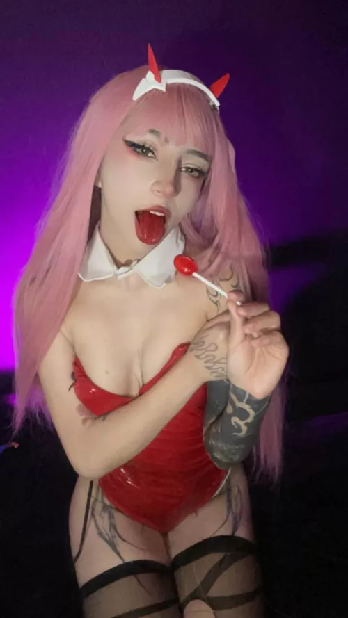 Do you wish this lollipop was your cock? by xLunaZK