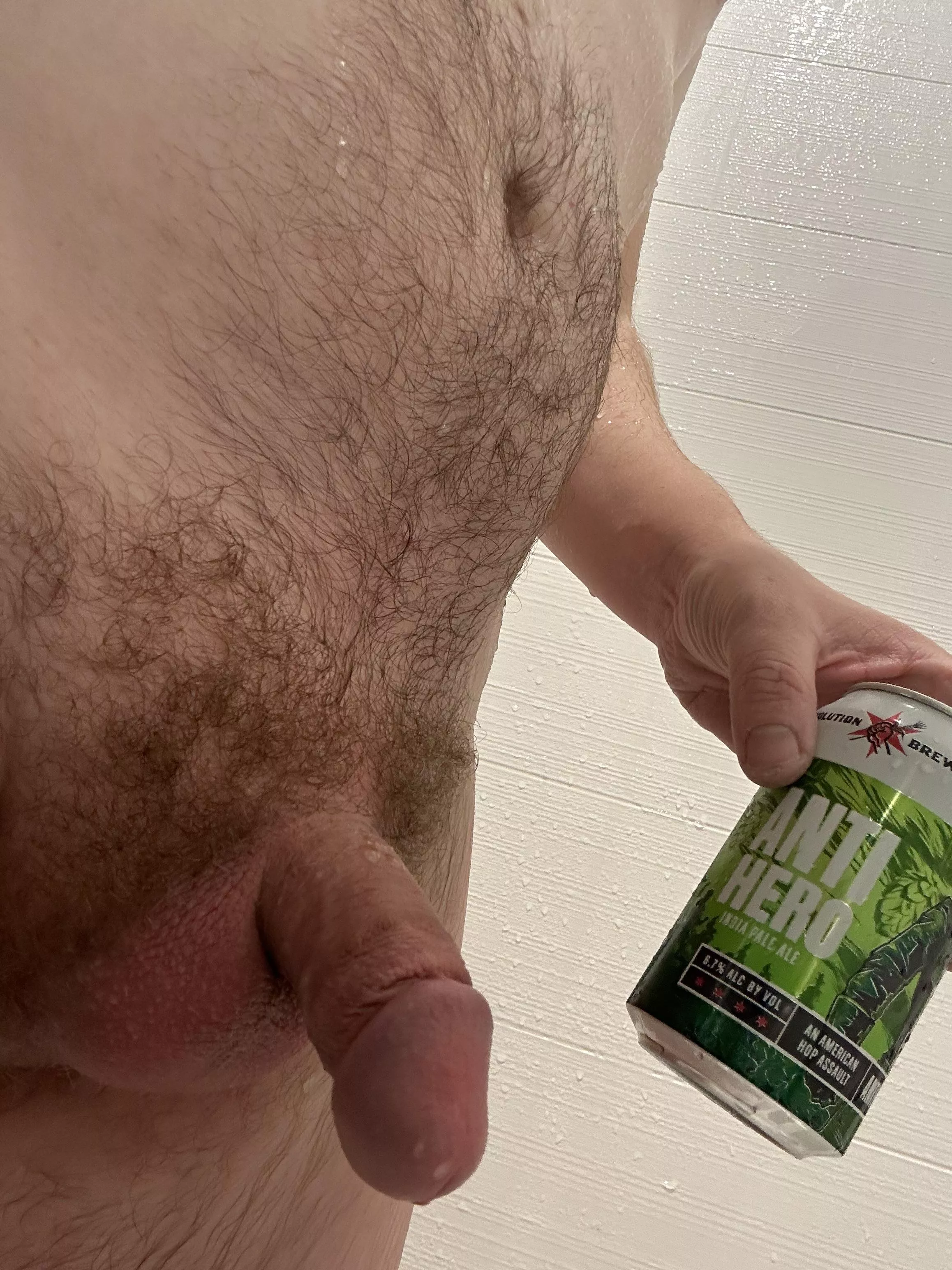 Enjoying a good post work hotel shower beer  posted by phullloadofphun