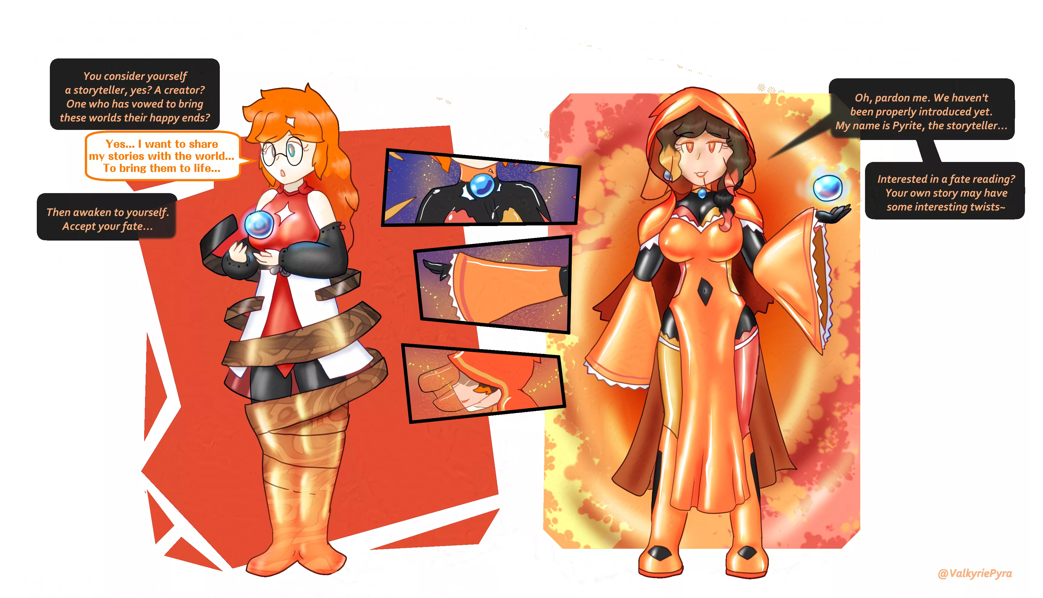 [Hypnosis/Suiting] Amber Fate by SpyralPyra posted by JudithNeff