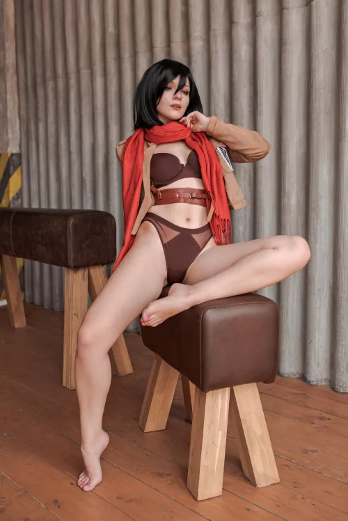 Mikasa Ackerman cosplay by Evenink by irina_sabetskaya