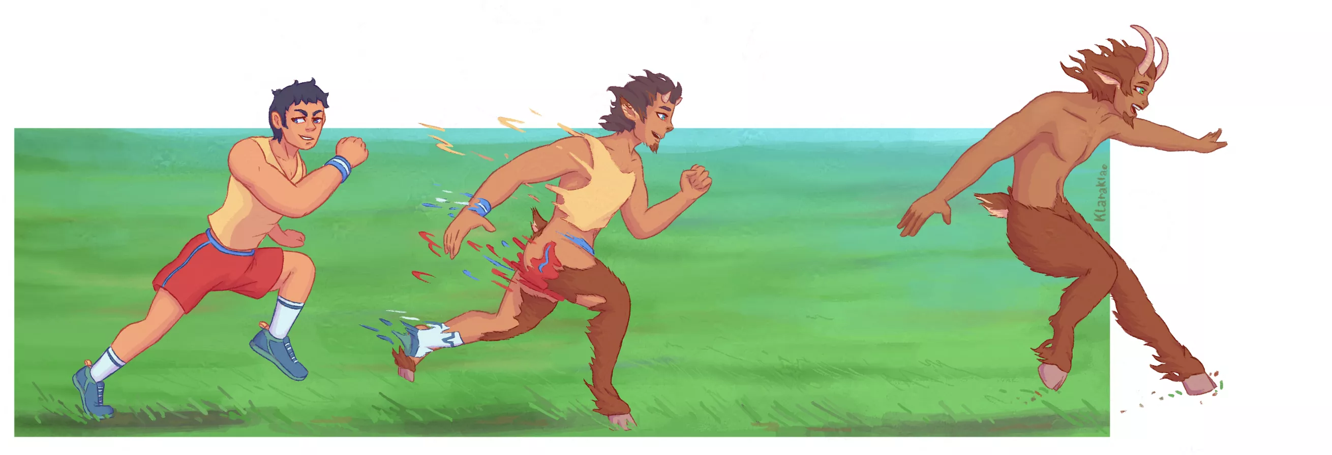 [Mythical] Really Hoofing It by Klaraklao posted by JudithNeff