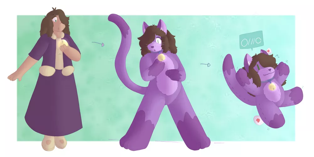 [Plushie] Hannah's Kitty Toy Time by Ellen's Toybox by JudithNeff