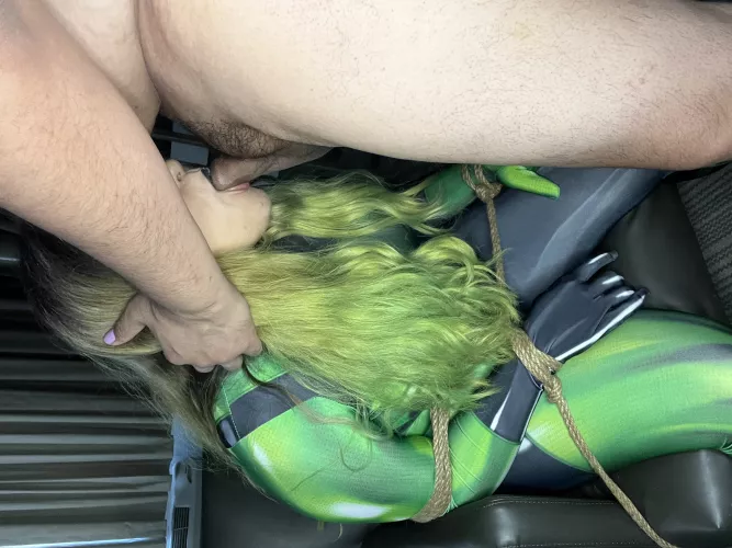 Shego was promised release after a blowjob by boundinwonderland