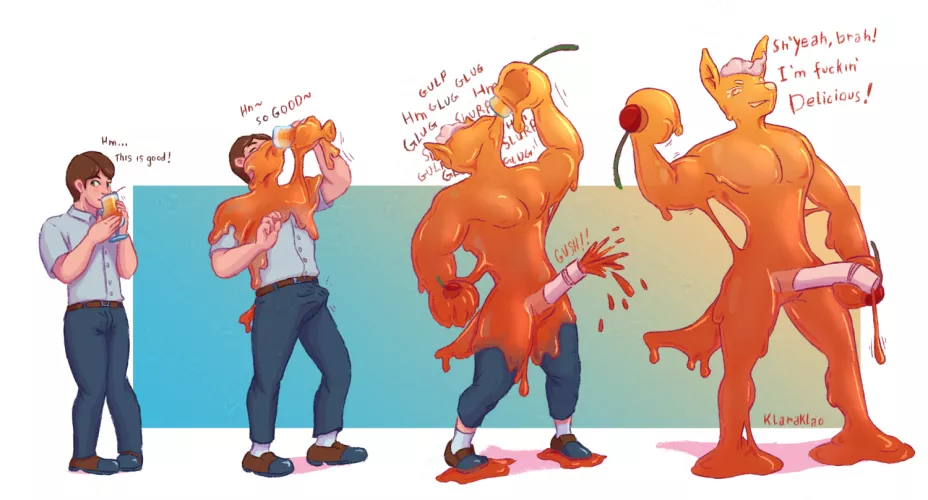 [Slime] A Strong Drink by Klaraklao by JudithNeff