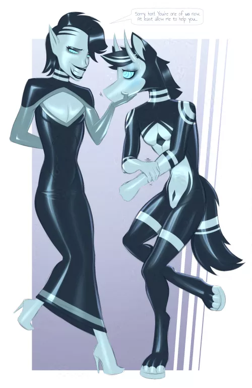 [Suiting] Peyton Taunts Stray Lyminal by C91 by JudithNeff