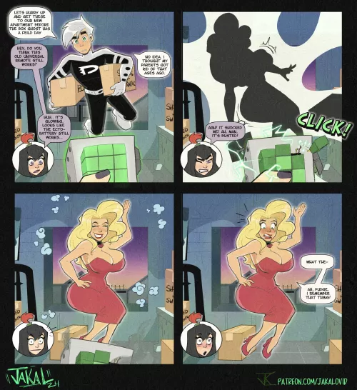 [TGTF] Danny Phantom Remote TG (10 Years Later Design) by JakalOvid by JudithNeff