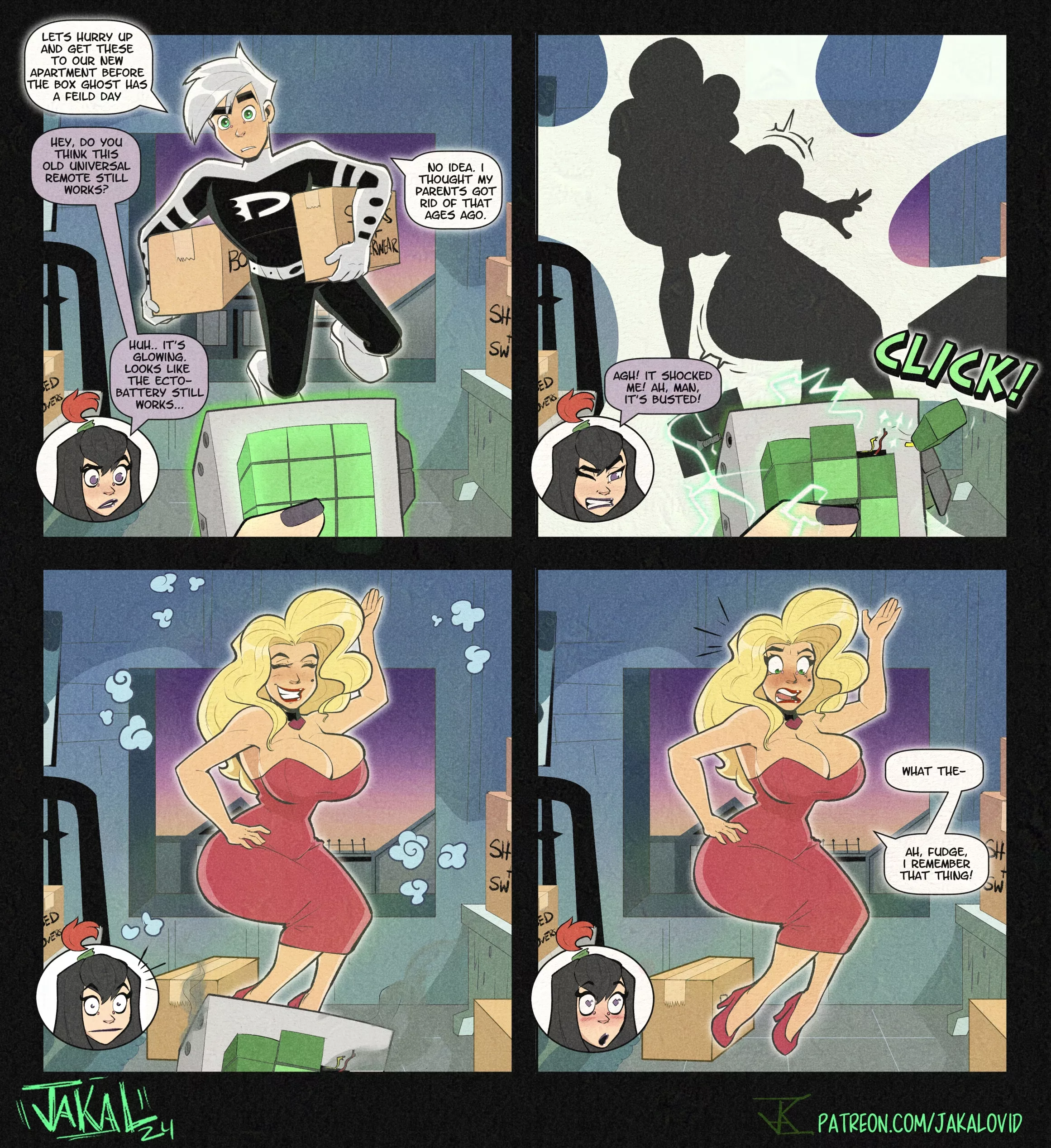 [TGTF] Danny Phantom Remote TG (10 Years Later Design) by JakalOvid posted by JudithNeff