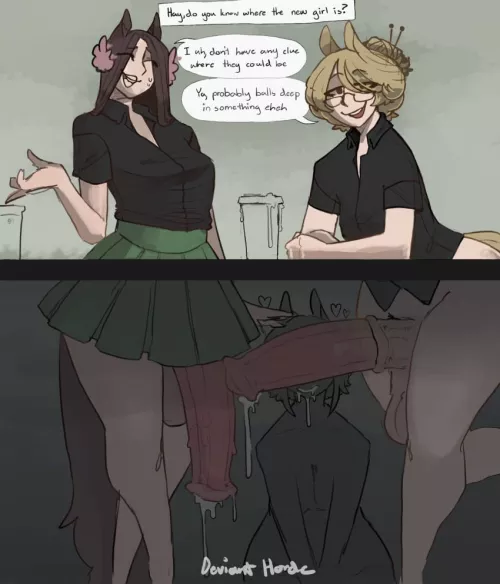 Wouldn't you love coworkers like them? by lewd_natalie