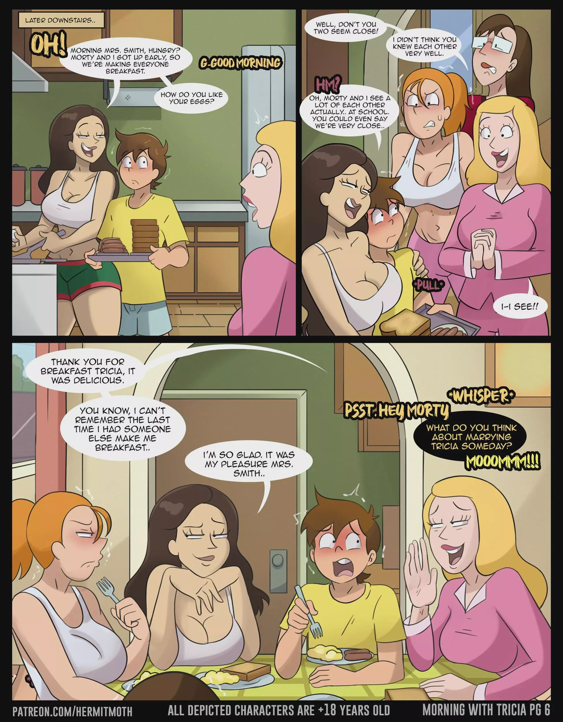 Breakfast with Tricia (Rick and Morty) posted by Winalen