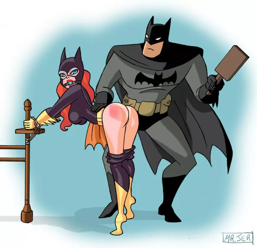 I guess the Dark Knight has a spanking fetish. Who knew? (misterjer)  posted by wildkitxx