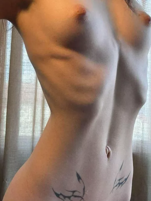 My ribcage, a simple yet strong feature by Isla_Lucinda