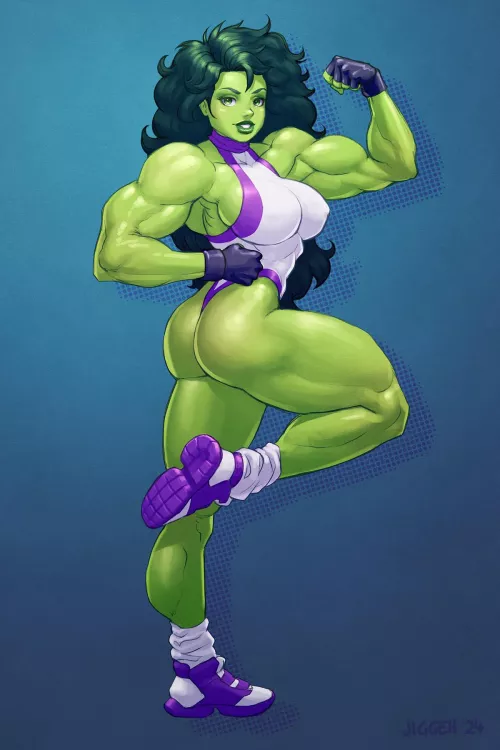 She-Hulk (Jiggeh) by EroMestre
