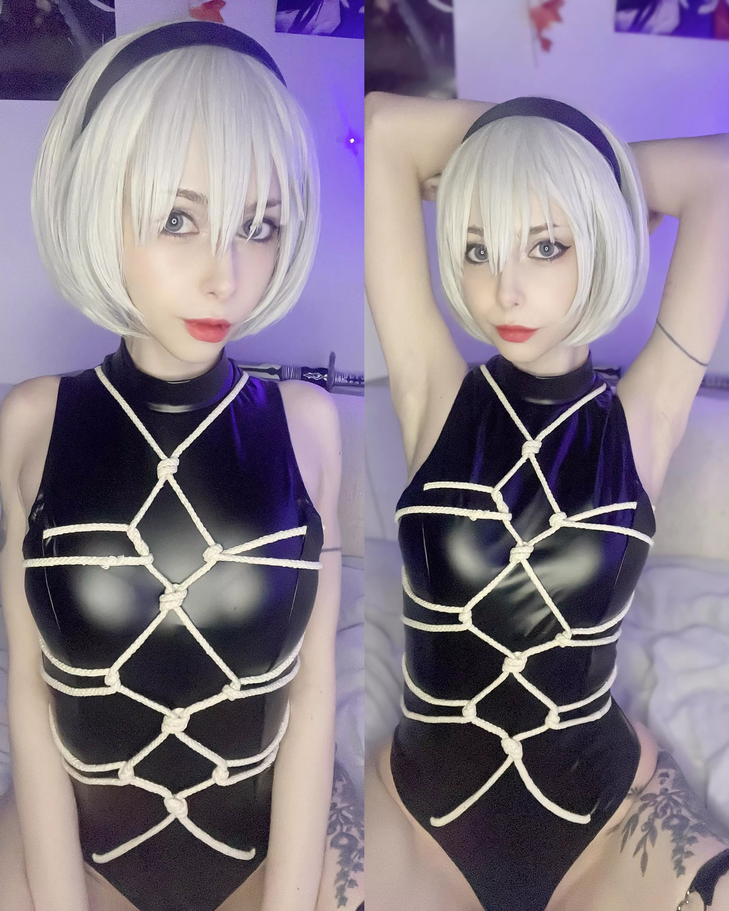 Shibari 2B by slaysha posted by naensi