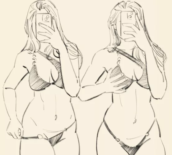 Undressing - by me by Drawmeowmeow