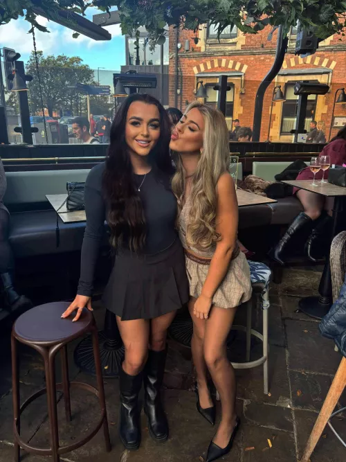 2 girls in pantyhose  by MiyaNChris