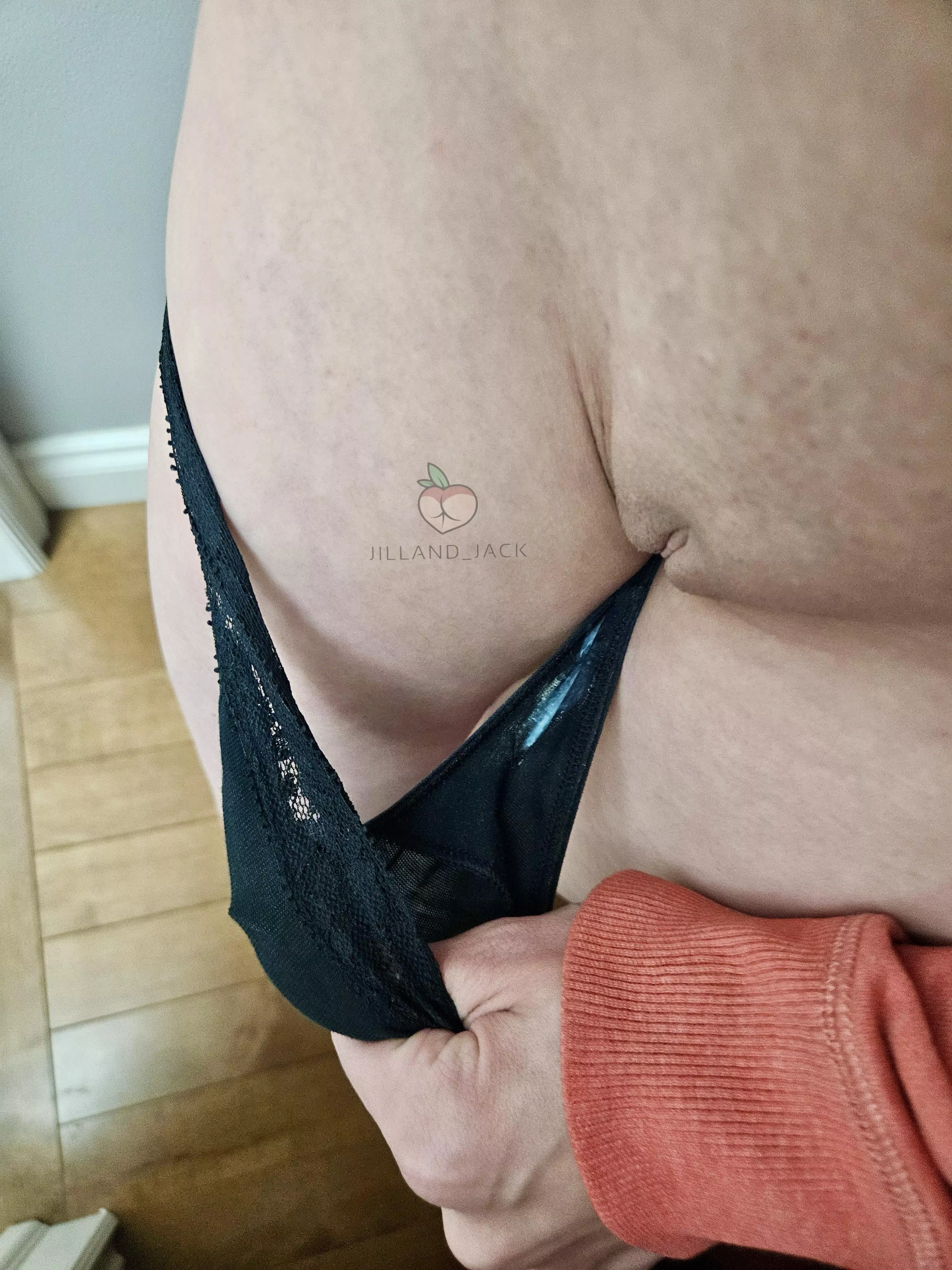 A creamy wet spot posted by JillAnd_Jack