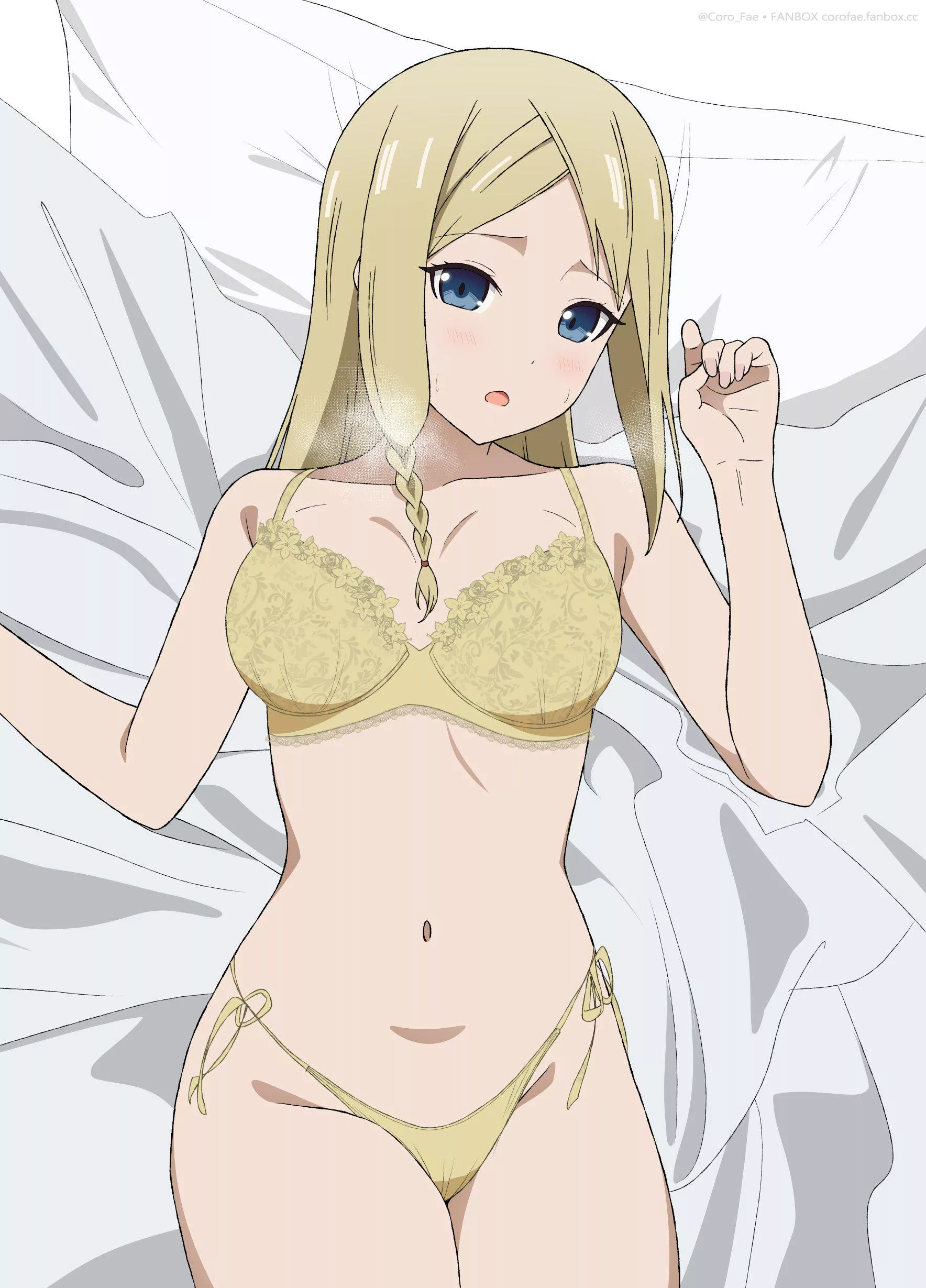 Ai Hayasaka Laying In Bed In Lingerie [Kaguya-Sama Love Is War] posted by Csxc