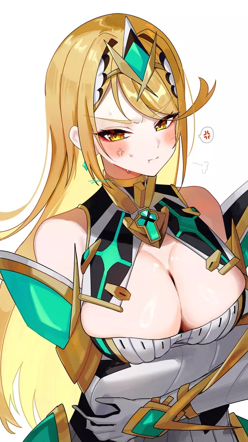 Angry Mythra [Xenoblade] by A_MASSIVE_PERVERT