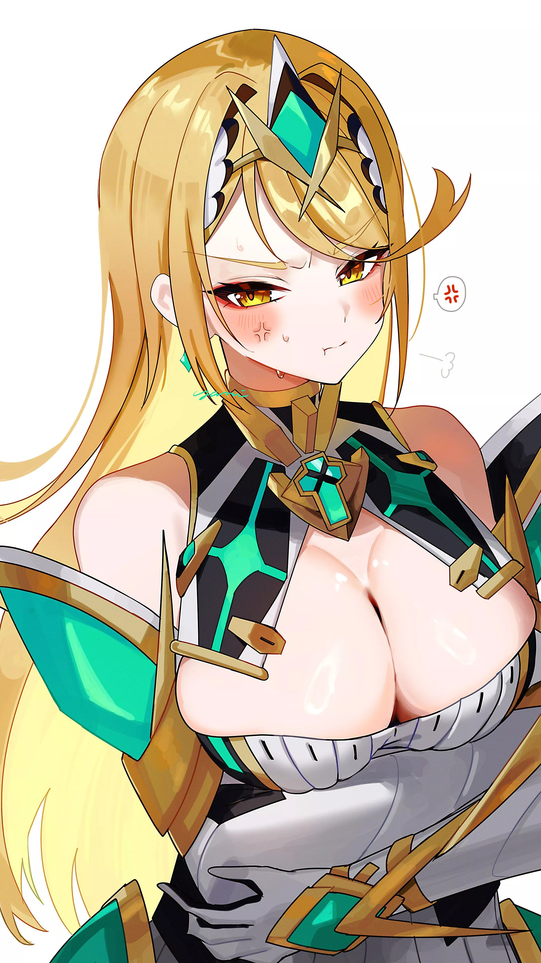 Angry Mythra [Xenoblade] posted by A_MASSIVE_PERVERT